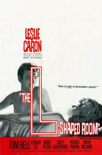 Leslie Caron 5 scan The L-Shaped Room poster