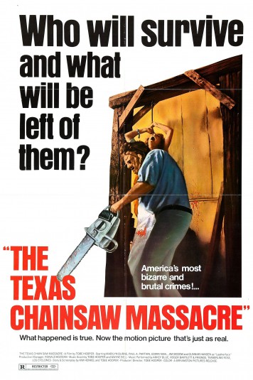 Tobe Hooper 3 poster Texas Chain Saw Massacre