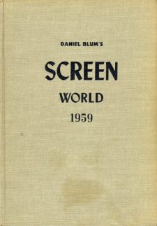 Blum, Daniel - Screen World 1959