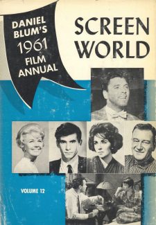 Blum, Daniel - Screen World 1961