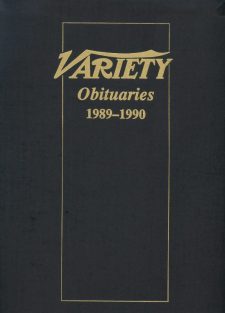 Variety Obituaries Vol 13 1989-1990
