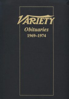 Variety Obituaries Vol 7 1969-1974