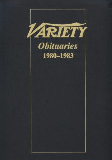 Variety Obituaries Vol 9 1980-1983