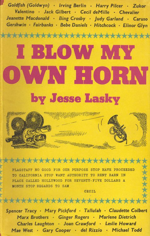Lasky, Jesse - I Blow My Own Horn (dj)
